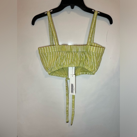 JONATHAN SIMKHAI STANDARD Hutton Crop Top NWT, S - Picture 5 of 8